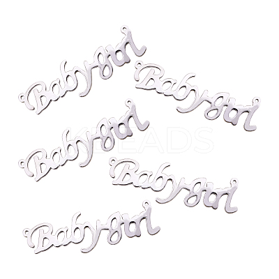 304 Stainless Steel Pendants STAS-CJ0001-99-1