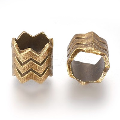 Tibetan Style Alloy Beads LS-TIBEB-60709-AB-FF-1