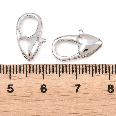 Brass Lobster Claw Clasps KK-H287-08D-P-1