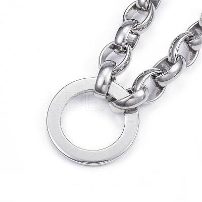 304 Stainless Steel Jewelry Sets SJEW-E072-09P-1