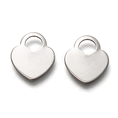 Non-Tarnish 201 Stainless Steel Charms STAS-B001-10P-1