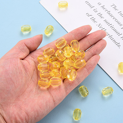 Transparent Acrylic Beads TACR-S154-24A-81-1