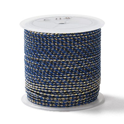 4-Ply Polycotton Cord with Metallic Thread OCOR-Z003-C15-1