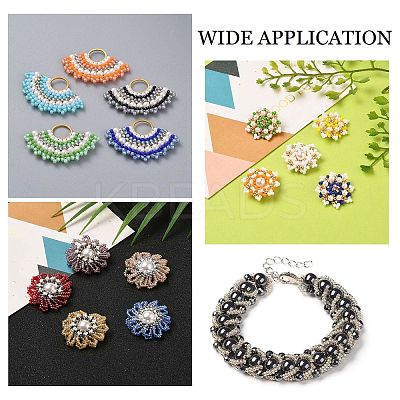 Special Coated Nylon Beading Threads for Seed Beads OCOR-R038-09-1