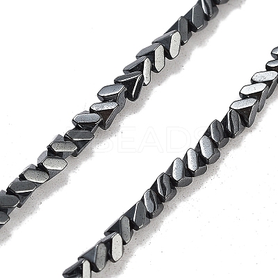 Synthetic Non-magnetic Hematite Beads Strands G-P545-J01-01D-1