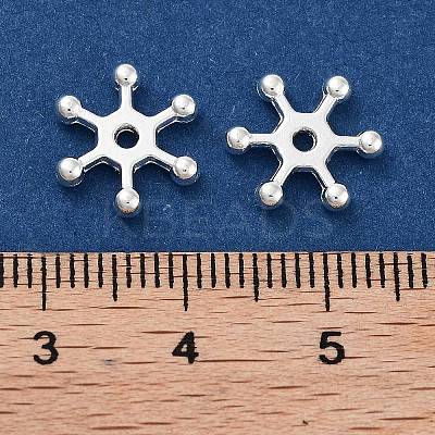 Tibetan Style Alloy Spacer Beads TIBEB-A10599-S-NR-1