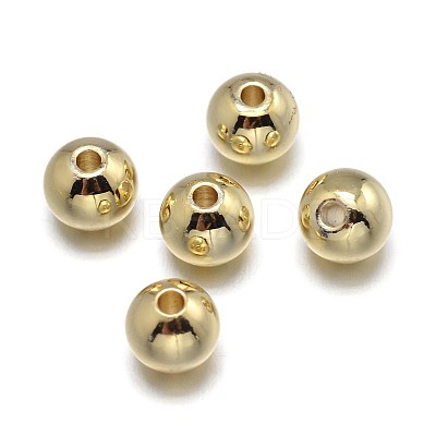 Brass Beads KK-F0317-10mm-01-NR-1