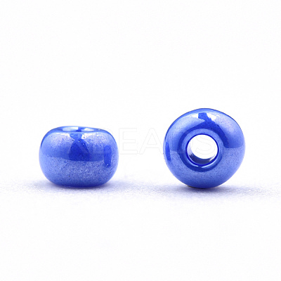 8/0 Czech Opaque Glass Seed Beads SEED-N004-003A-25-1