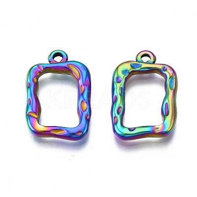 Ion Plating(IP) 304 Stainless Steel Pendants STAS-S119-107-1