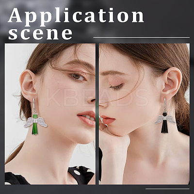 50Pcs Brass Leverback Earring Findings KK-BBC0005-72S-1