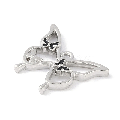 Rack Plating Alloy Enamel Pendants PALLOY-F018-15P-01-1