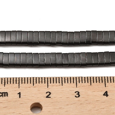 Electroplated Non-magnetic Synthetic Hematite Beads Strands G-G089-A02-16-1