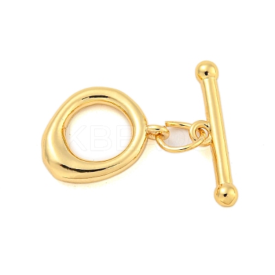 Brass Toggle Clasps LS-KK-A223-09G-1