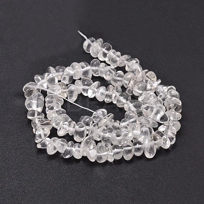 Natural Quartz Crystal Chip Beads Strands G-E271-103-1