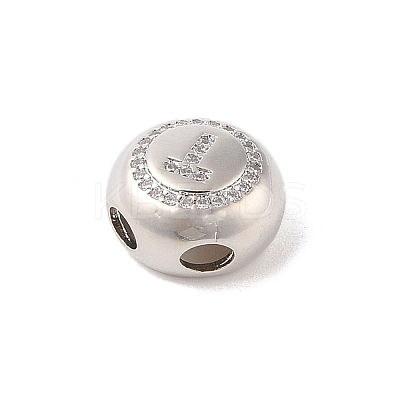 Rack Plating Brass & Cubic Zirconia Pendants KK-Z047-07P-T-RS-1