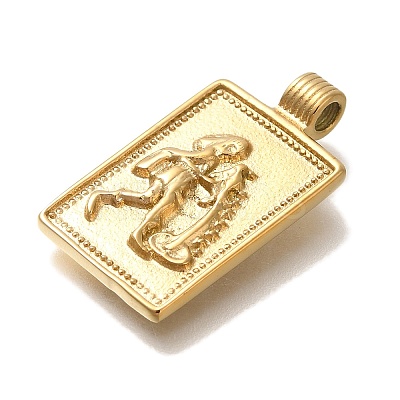 PVD Vacuum Plating 304 Stainless Steel Pendants STAS-S148-31K-G-1