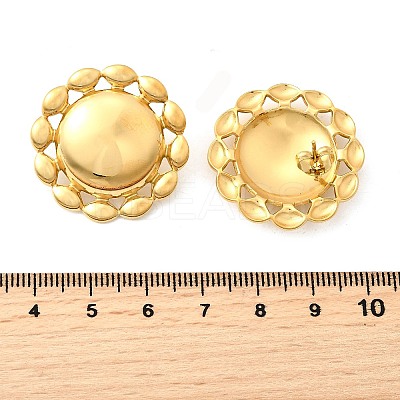 304 Stainless Steel Stud Earrings EJEW-B140-03G-1