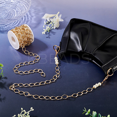 5M Oxidation Aluminum Twist Rhombus Link Chains CHA-TA0001-36-1