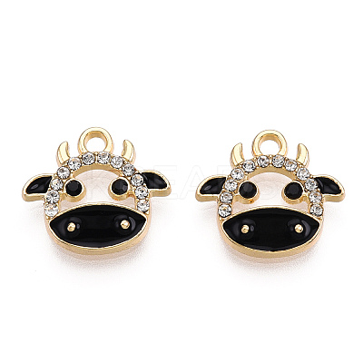Eco-Friendly Zinc Alloy Charms FIND-N048-039-NR-1