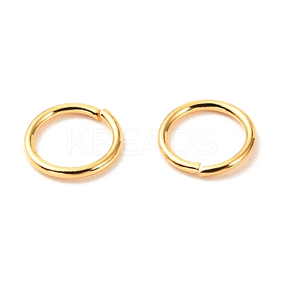 Brass Open Jump Rings X-KK-F824-108C-G-1