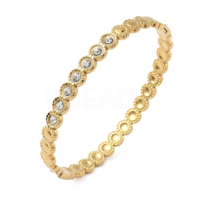 304 Stainless Steel Hinged Bangles for Women BJEW-C132-01B-G-1
