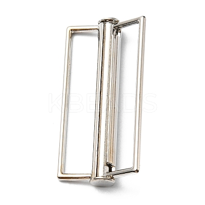 Alloy Belt Strap Buckles PALLOY-F302-02B-P-1