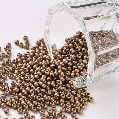 11/0 FGB Grade A Baking Paint Glass Seed Beads X-SEED-N001-A-1037-1