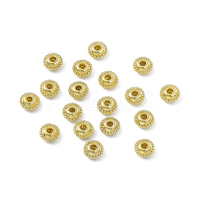 Rack Plating Alloy Spacer Beads PALLOY-I216-58LG-1