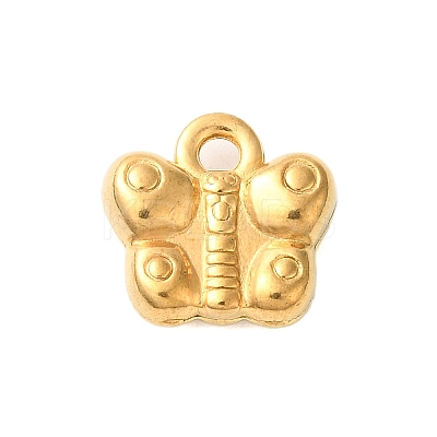 Ion Plating(IP) 304 Stainless Steel Charms STAS-N103-23G-1