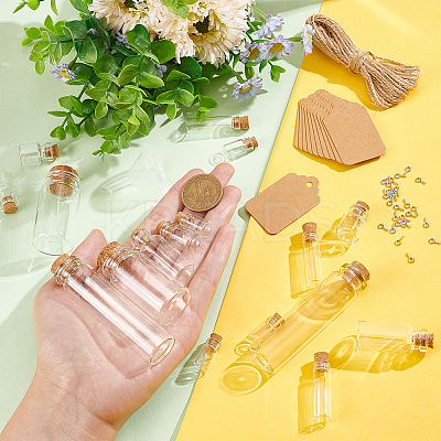 DIY Wish Bottle Pendant Decoration Making Kit DIY-BC0006-86-1
