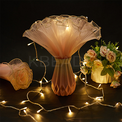 2 Bags Organza Flower Wrapping Cloth DIY-GF0009-25-1