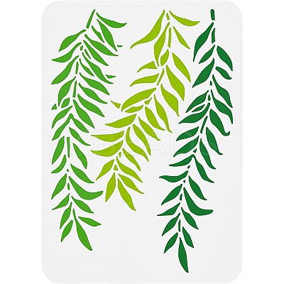 Large Plastic Reusable Drawing Painting Stencils Templates DIY-WH0202-440-1
