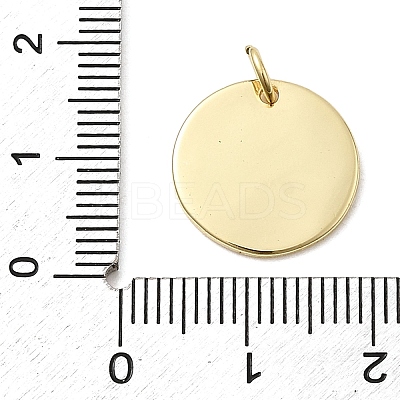 Brass Enamel Pendants KK-P338-18G-02-1