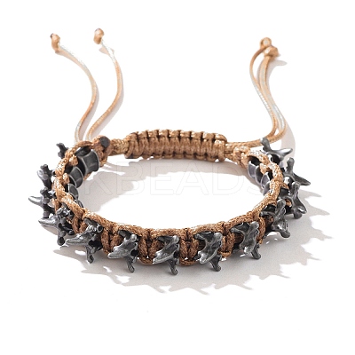 Alloy Beads Braided Bead Bracelets WG69B67-02-1