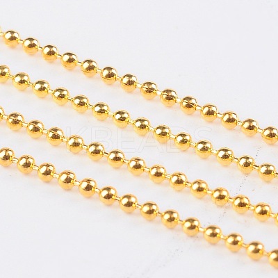 Iron Ball Bead Chains CHB001Y-G-1