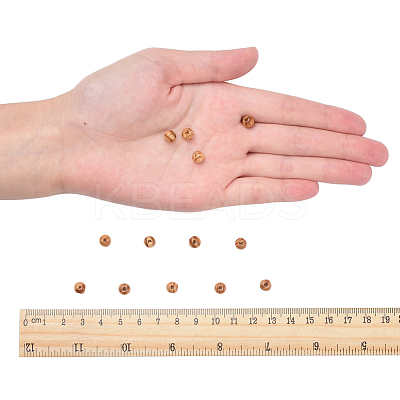 Original Color Natural Wood Beads TB611Y-6mm-LF-1