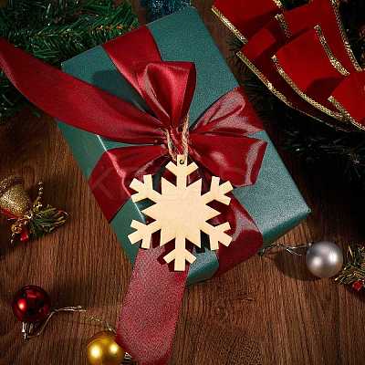 8 Bag 8 Style Unfinished Natural Wood Cutouts Ornaments WOOD-SZ0001-17-1