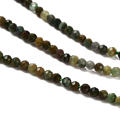 Natural African Jade Beads Strands G-RM2025-33-2mm-1