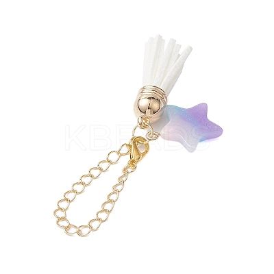 Resin Heart/Moon/Star Cup Charms HJEW-JM02071-1