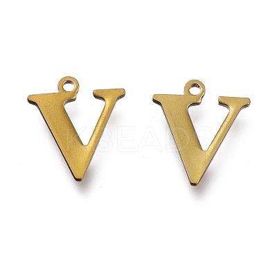 PVD Vacuum Plating  304 Stainless Steel Charms STAS-H112-V-AB-1