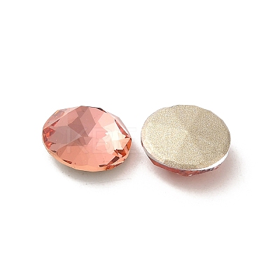 Glass Rhinestone Cabochons RGLA-P037-10B-D262-1
