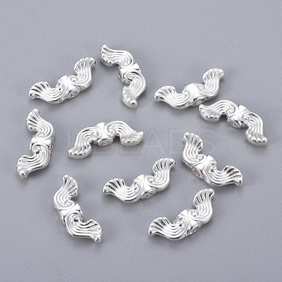 Tibetan Style Alloy Beads TIBEB-EA9130Y-S-FF-1