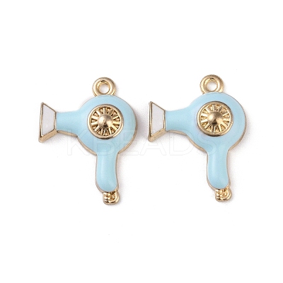 Alloy Enamel Pendants ENAM-R149-11B-G-1