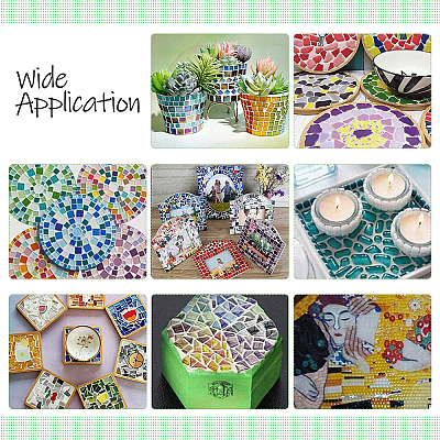 Mixed Shapes Porcelain Cabochons Sets PORC-WH0009-03-1