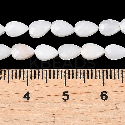 Natural White Moonstone Beads Strands G-A303-A01-01-1