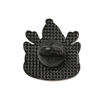 Christmas Theme Zinc Alloy Enamel Pin Brooch for Backpack Clothes LS-JEWE-R003-01EB-02-1