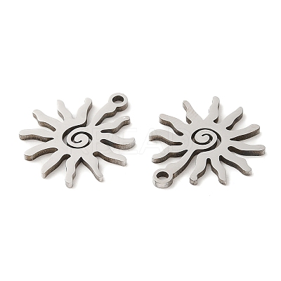Non-Tarnish 304 Stainless Steel Pendants STAS-D046-07P-1-1