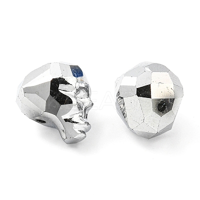 Electroplate Glass Bead EGLA-A006-01-1