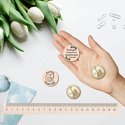 201 Stainless Steel Commemorative Coin AJEW-CN0002-35H-1