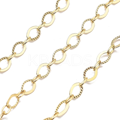 Brass Oval Link Chains CHC-G024-02G-1